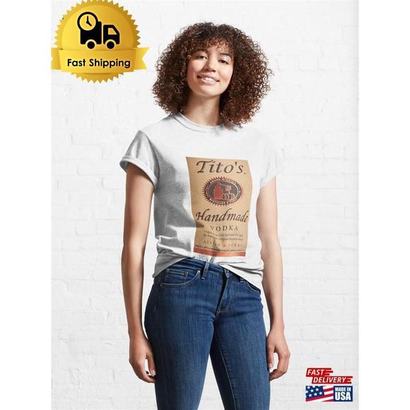 Other - Titos Vodka Label Classic T-Shirt